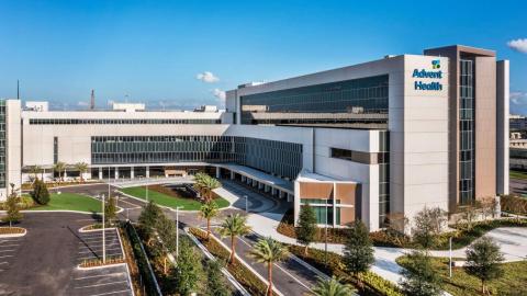 AdventHealth Tampa Outside of Building