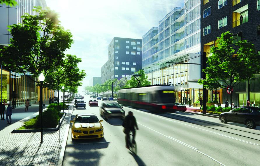 City street rendering courtesy of Omaha Streetcar Authority