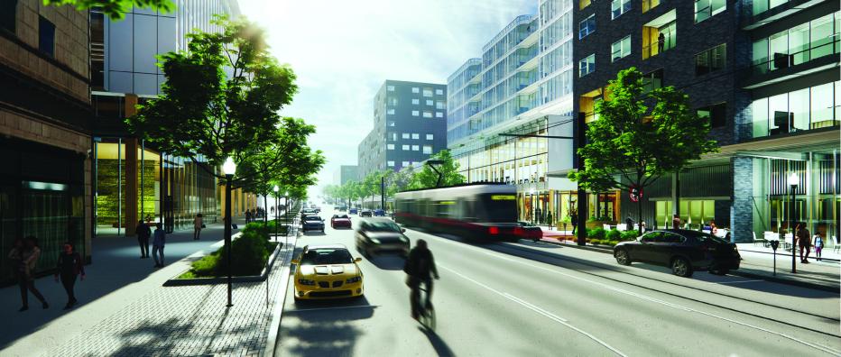 City street rendering courtesy of Omaha Streetcar Authority