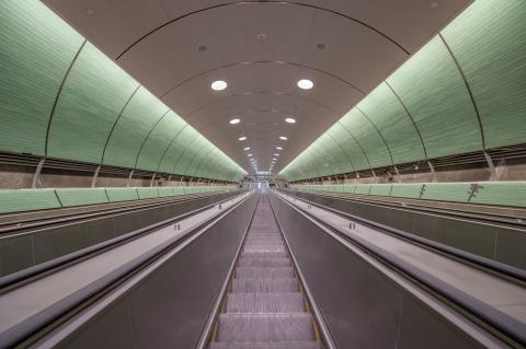 East Side Access Escalator