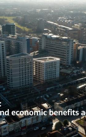 Crossrail opening video - legacy and excitement - captions burned in