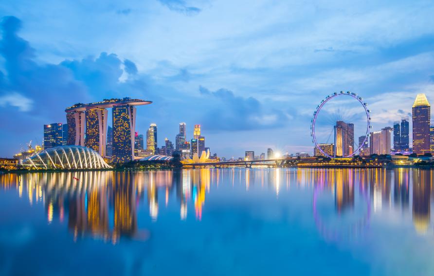 Singapore skyline