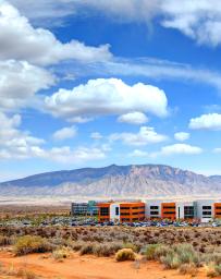 Landscape view of Rio Rancho, New Mexico