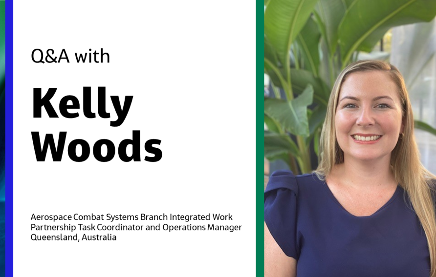 Q&amp;A with Kelly Woods Aerospace Combat Systems Branch Integrated Work Partnership Task Coordinator and Operations Manager Queensland, Australia