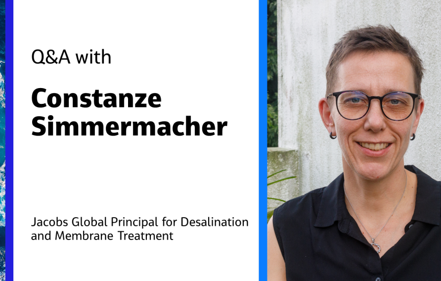 Q&amp;A with Constanze Simmermacher Jacobs Global Principal for Desalination and Membrane Treatment 