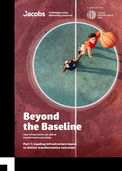 Beyond the Baseline paper front cover two men tipping off in basketball game