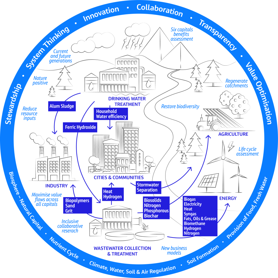 Circular economy graphic