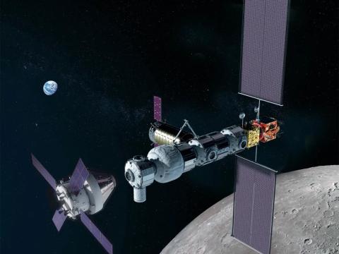 Lunar Gateway Illustration 